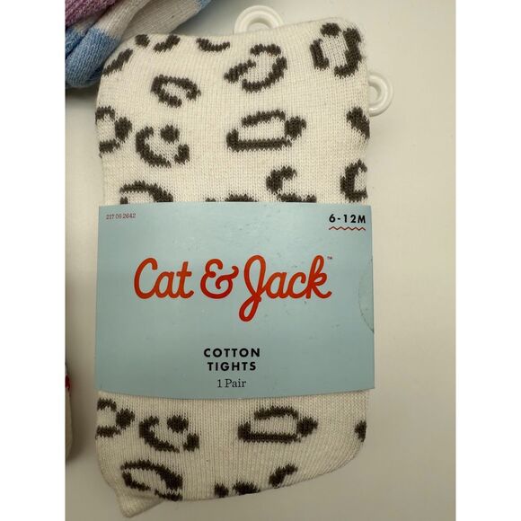 Cat & Jack tights/socks bundle 6-12 m - Picture 3 of 4